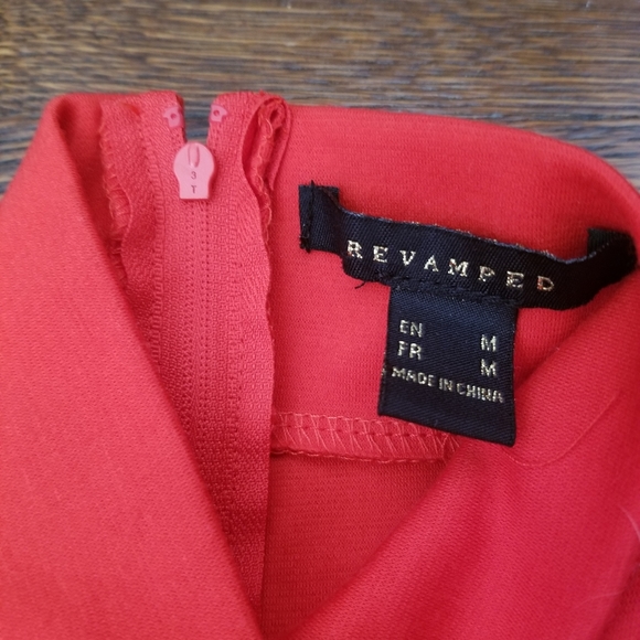 Tight red choker dress - Picture 2 of 2